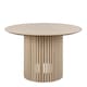 image 2 of Linley Round Dining Table in White Oak