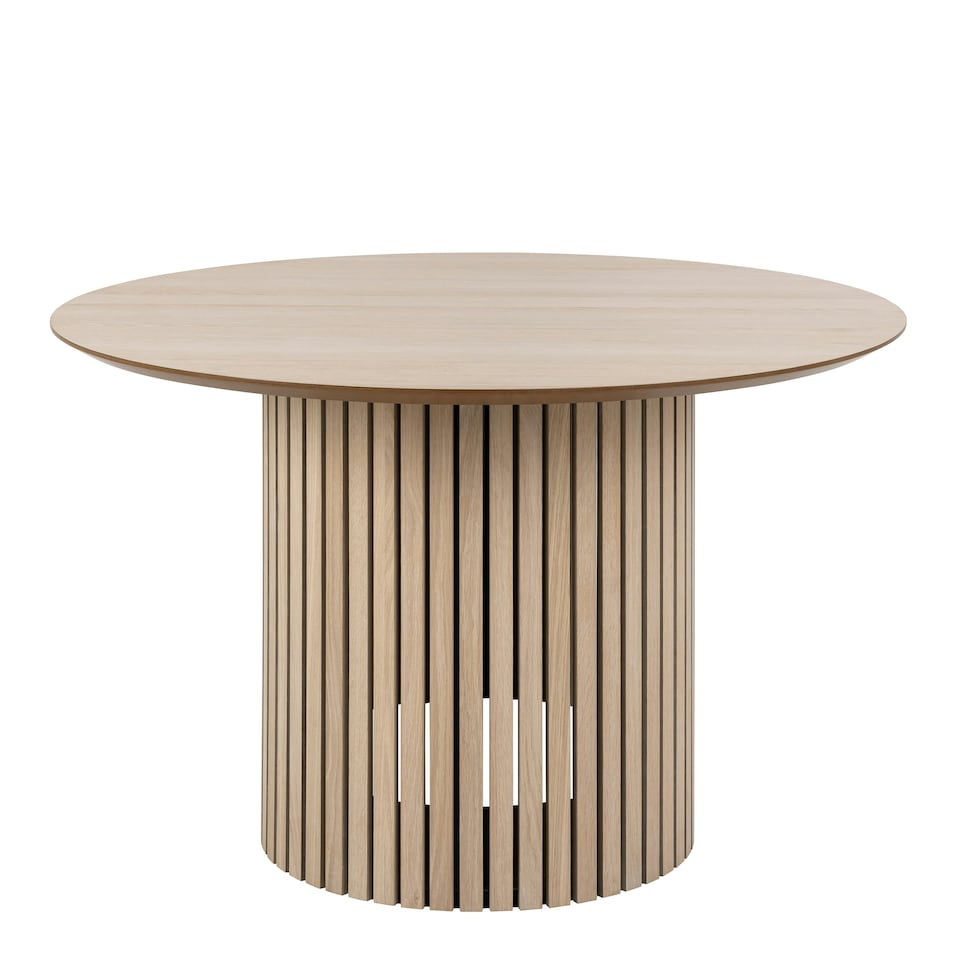 image 1 of Linley Round Dining Table in White Oak