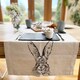 image 3 of The Just Slate Company Hare Linen Table Runner