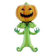 Maxiloons Halloween Spooky Pumpkin Foil Giant Balloon 143cm / 56 in
