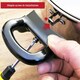 image 5 of SPARES2GO Side Pan Handle Curved Black Bakelite Saucepan Pot Steamer Pressure Cooker Cookware Grip Replacements (70mm, Pack of 2) Black
