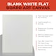 image 2 of 24x30cm Blank White Flat Stretched Board Art Canvas By Janrax