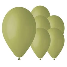 Olive Green Bio Latex Balloons 33cm / 13 in - Pack of 10