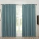 image 1 of Sundour Cosmos Eyelet Curtains Denim Blue | 66x72"