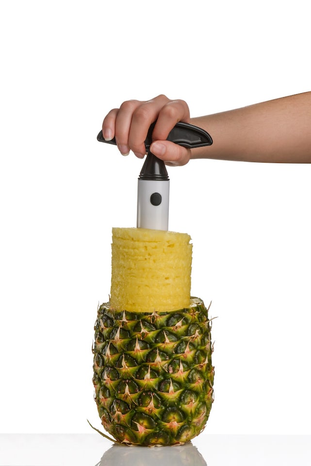 image 1 of Black and White Pineapple Cutter
