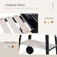 image 5 of Outsunny Charcoal BBQ Grill Trolley Barbecue Patio Outdoor Garden Heating Smoker