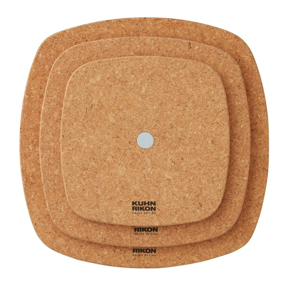 image 1 of Smart & Compact Cork Trivet Set