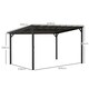 image 5 of 3 x 4.3m Pergola Kit Gazebo with UPF 50+ and Waterproof Polycarbonate Roof