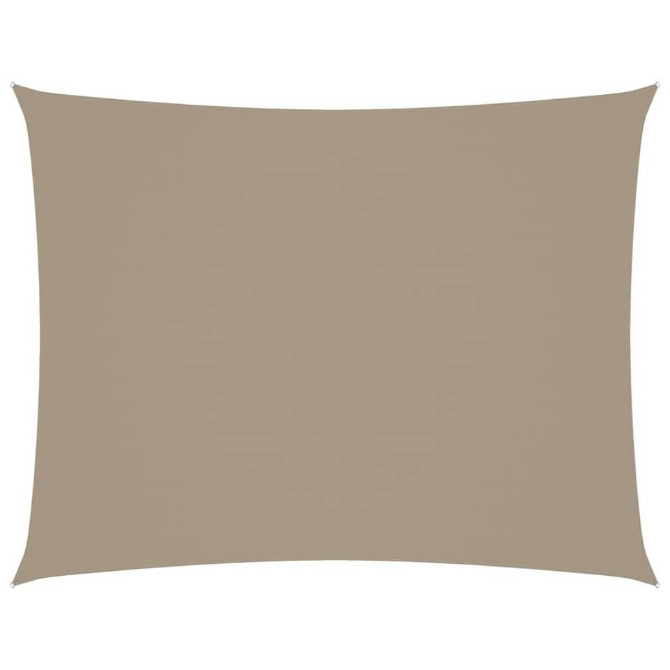 Sunshade Sail Oxford Fabric Rectangular 2x3 m Taupe Tesco Groceries
