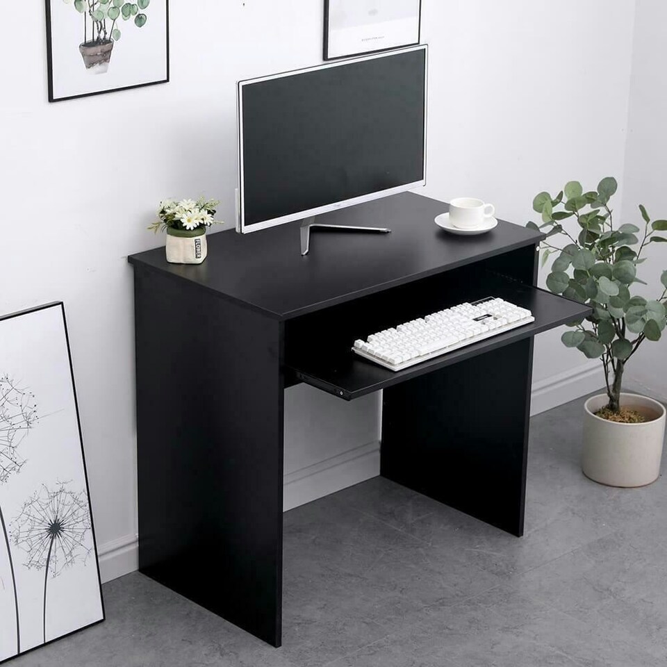 image 1 of Computer Desk PC Laptop Table Home Office Study Workstation White