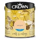 image 1 of Crown Walls & Ceilings Matt 2.5L Pale Gold
