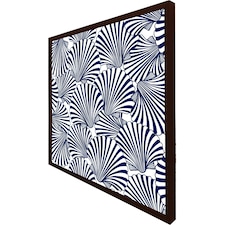 Striped sea shells (Picutre Frame) Brown | M