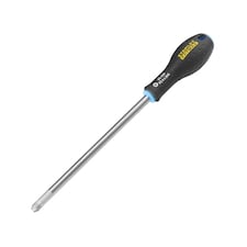 Stanley Hand Tools Fatmax Screwdriver, Pozidriv - Multi Colour - PZ4 x 200mm