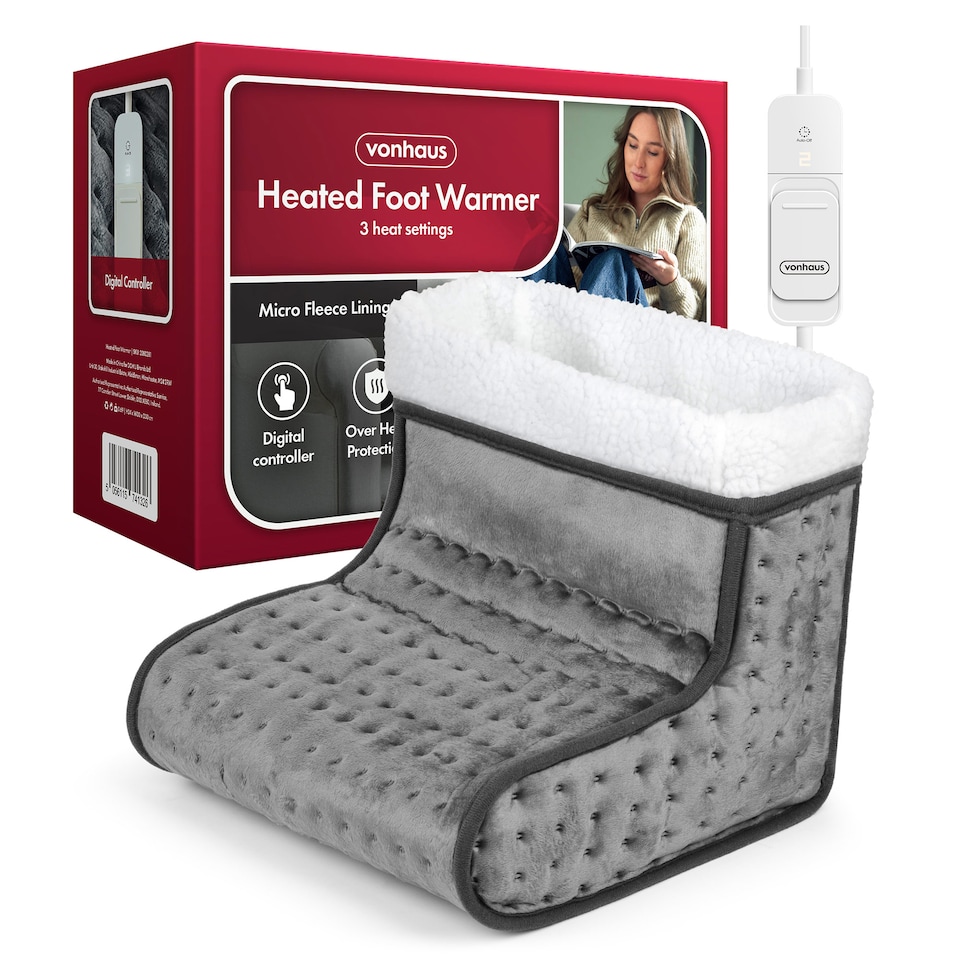 image 1 of VonHaus Electric Heated Foot Warmer