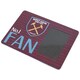 image 2 of West Ham United FC No. 1 Fan Photo Frame - Claret/Sky Blue - One Size