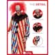 image 4 of Creepy Clown Fancy Dress Costume Adult Mens Large