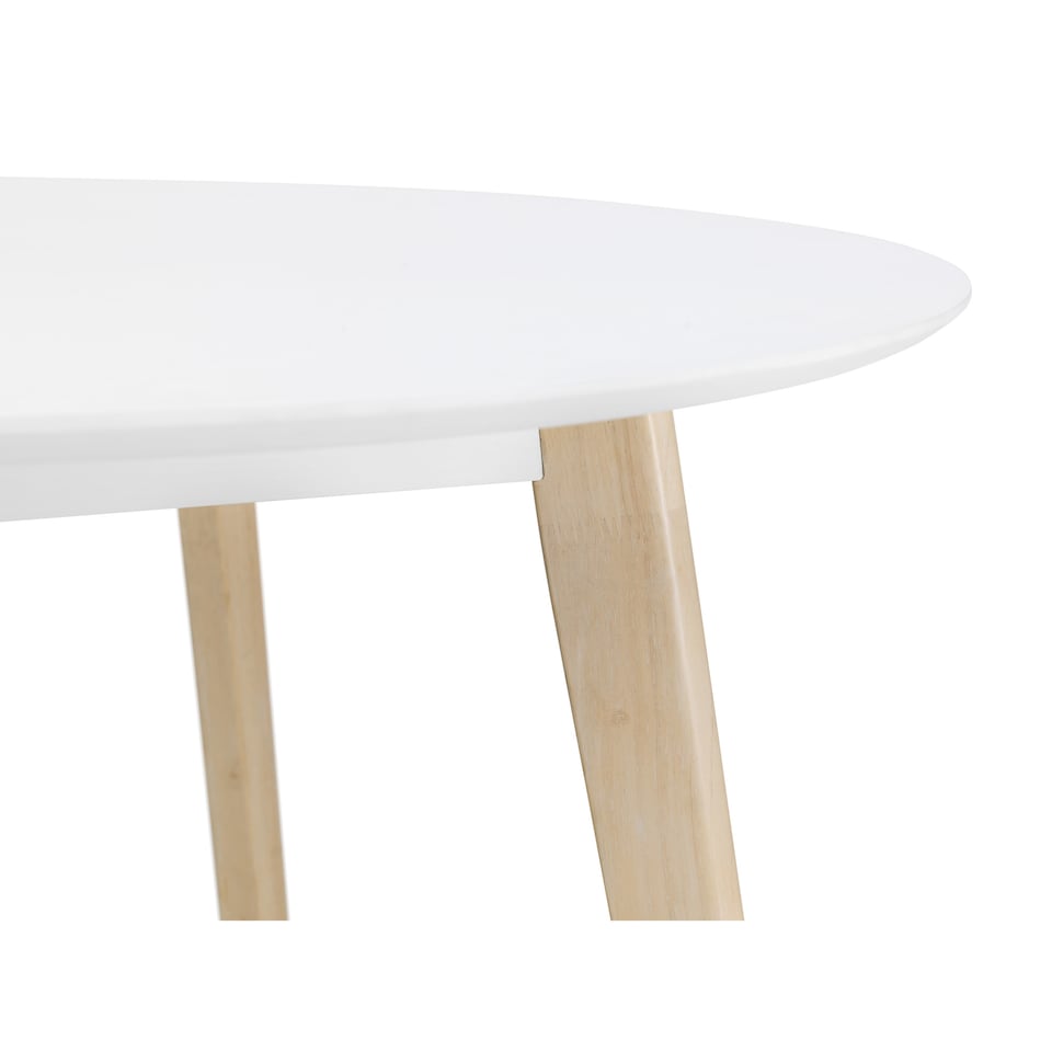 image 1 of Casa Round Dining Table White/Oak