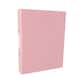 image 1 of A4 Pastel Pink Paper Over Board Ring Binder by Janrax
