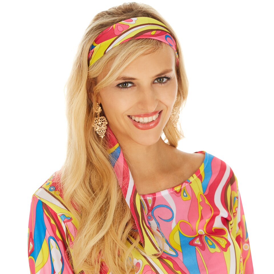 image 1 of Womens Disco Star Costume | Multi | colourful | S | 1