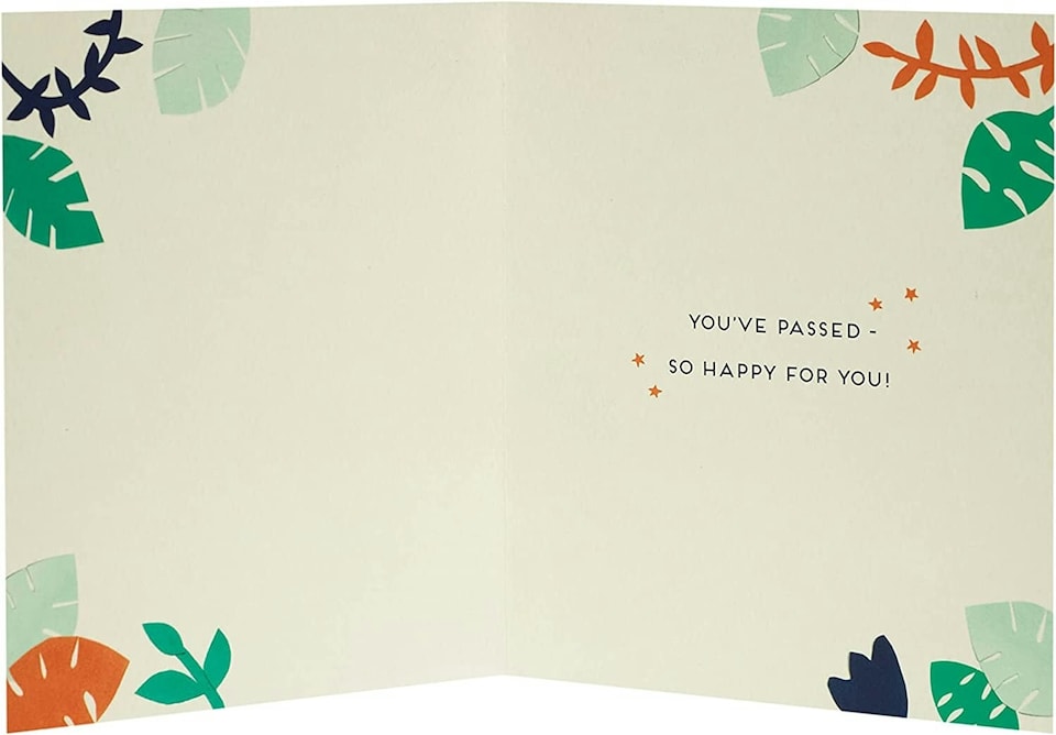 image 1 of Well Done Smarty Pants! Monkey Congratulations Card