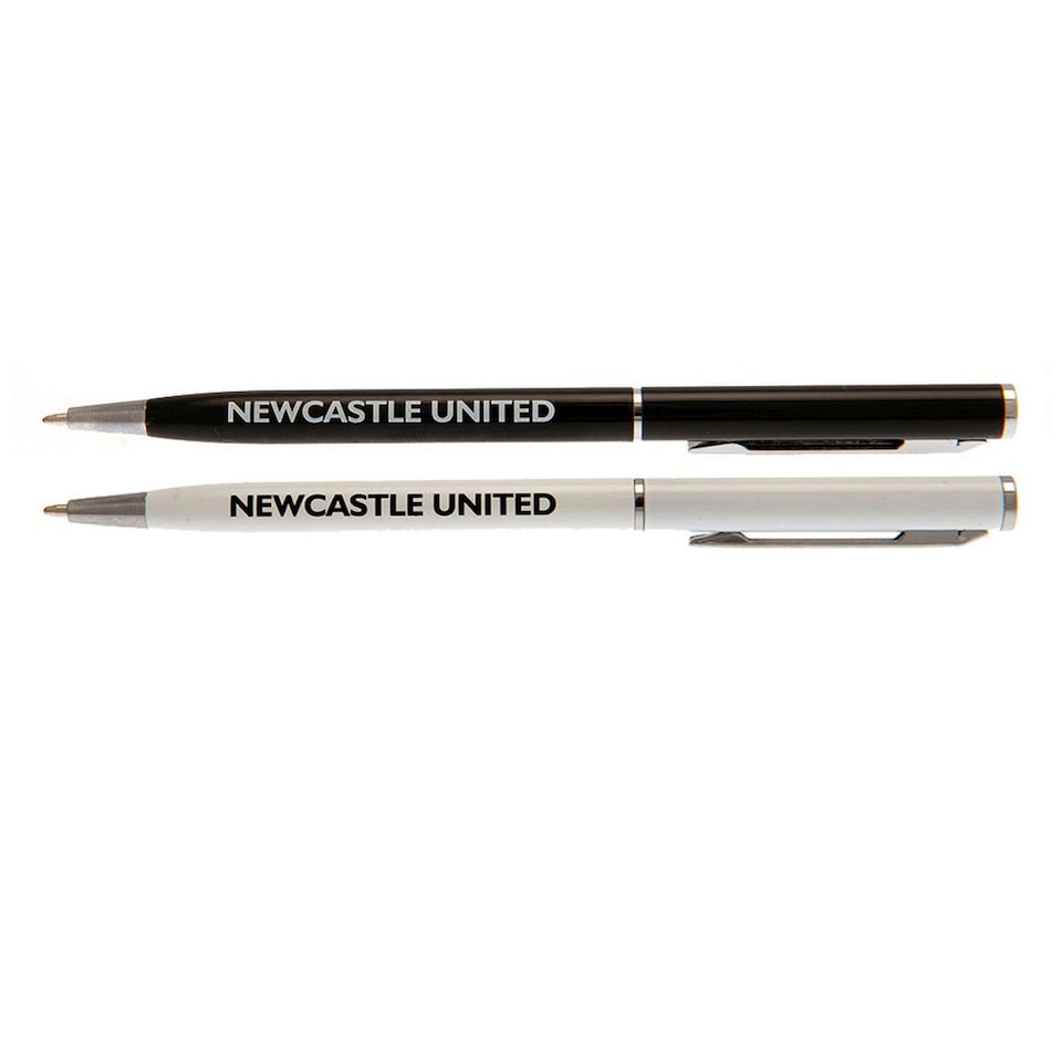 image 1 of Newcastle United FC Executive Pen (Pack of 2) | White | White/Black | One Size | 1