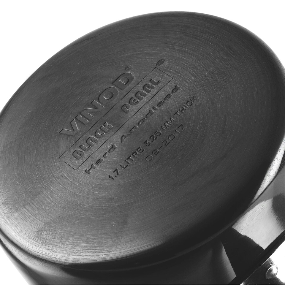 image 1 of Vinod Hard Anodised Saucepan 18cm - 2.4 Litres