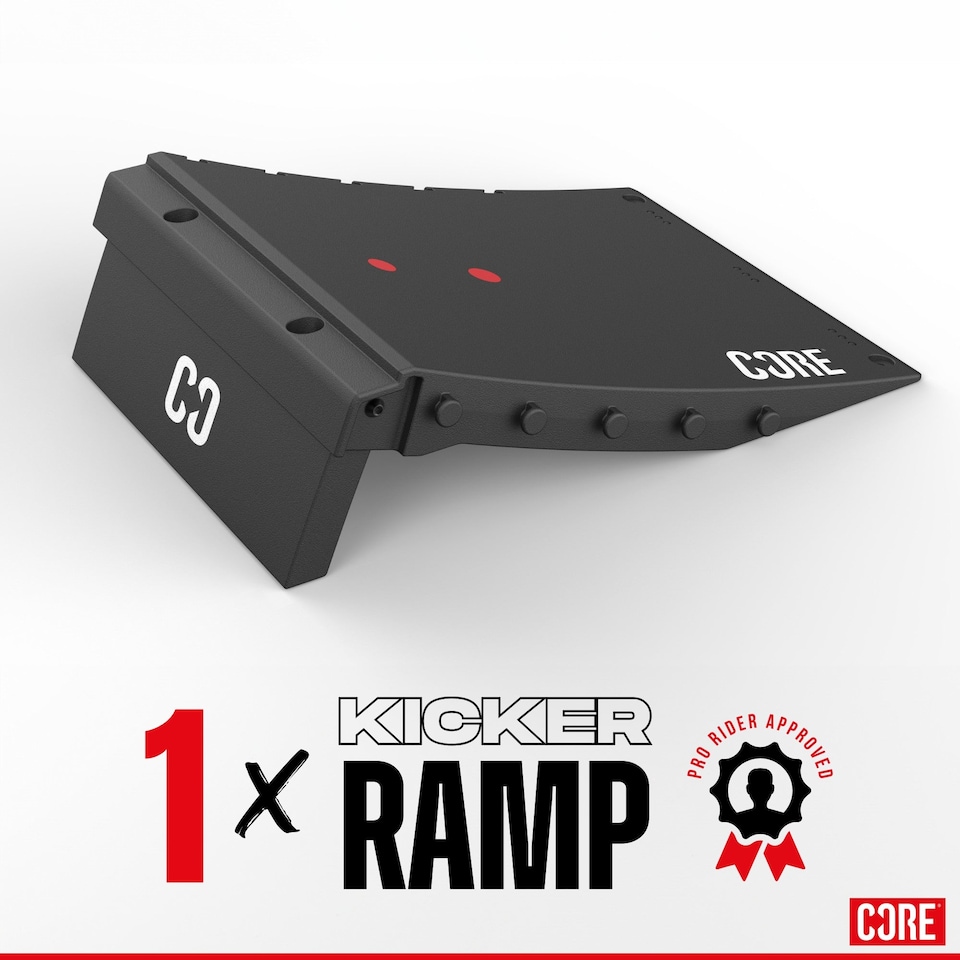 image 1 of CORE Skate Ramp - Mini Kicker Ramp (Foldable)