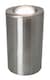 image 1 of Satin Chrome GU10 Floor or Table Lamp Uplighter with Tilt Capability | Silver