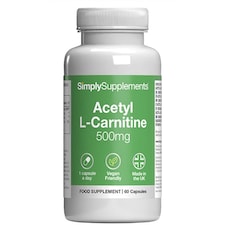 Acetyl L-Carnitine 500mg - 60 Capsules