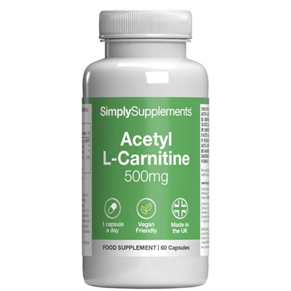 image 1 of Acetyl L-Carnitine 500mg - 60 Capsules