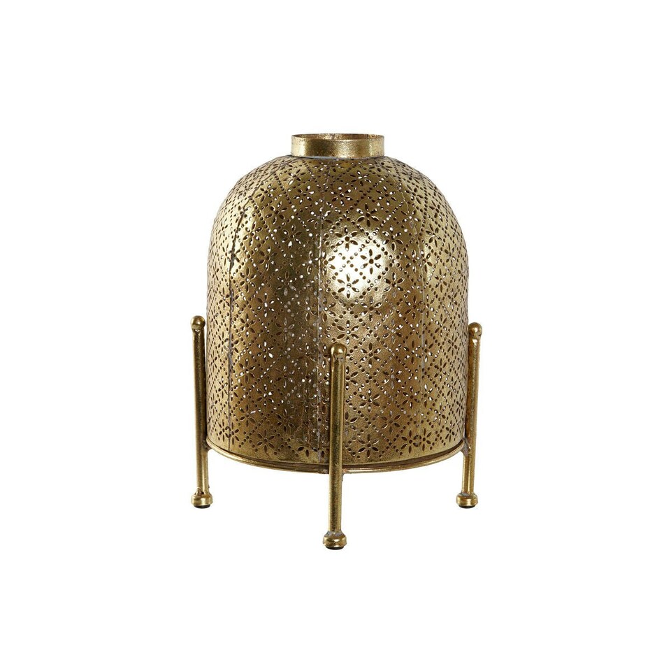 image 1 of Candleholder Home ESPRIT Golden Metal Crystal 19 x 19 x 24,5 cm N/A