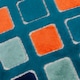 image 5 of Furn Metro Diamond Velvet Cushion | Multi | Multicolour