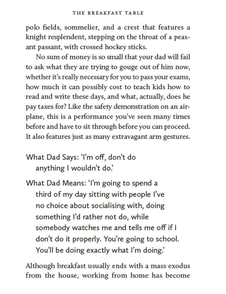 image 1 of Boring Things Dad Says