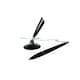 image 4 of Pack of 24 Slim Black Reception Counter Pens on Chain