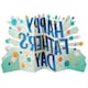 image 3 of Hallmark Jumbo Father's Day Card - 3D Pop-Up Banner Design