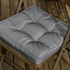 image 6 of Outsunny 42 x 42cm Replacement Garden Seat Cushion Pad with Ties 
