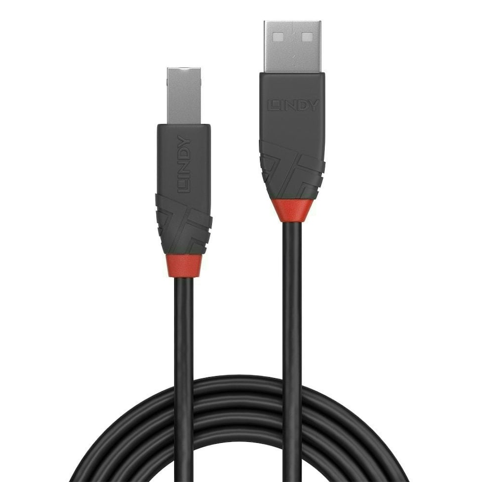 image 1 of 3m USB 2.0 Type A to B Cable, Anthra Line