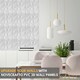 image 7 of NOVECRAFTO Decorative 3D Wall Panels (50cm x 50cm) 3D Diamond Shape PVC Cladding Panel