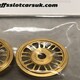 image 2 of Staffs Aluminium BBS Style Wheels in Gold 16.9x8.5mm STAFFS36