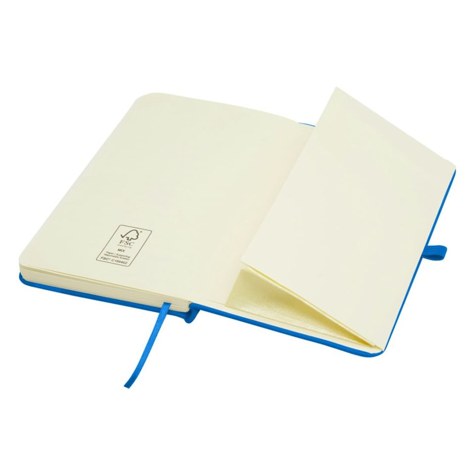 image 1 of Spectrum Plus Hard Cover A6 Notebook - Light Blue - One Size