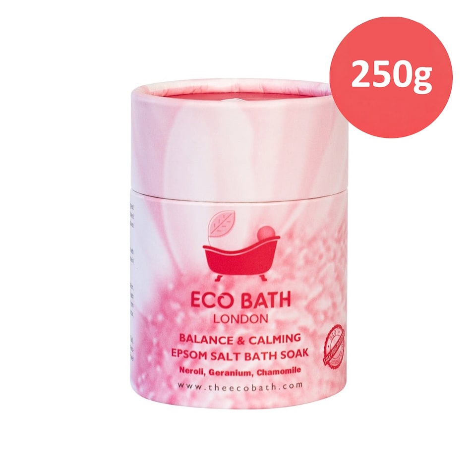 image 1 of Balance & Calming Epsom Salt Bath Soak Gift Tube