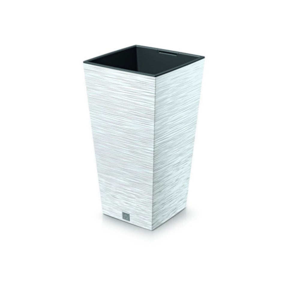 image 1 of FURU Square Tall Planters with Inserts - 38x20x20 cm | White | 1