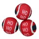 image 4 of 6PK Dog Red Festive Christmas Gift Themed Tennis Balls Ball Mad Xmas Gift