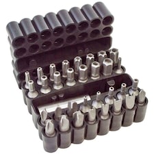 Amtech Security Power Bit Set 33pk - One Colour - One Size
