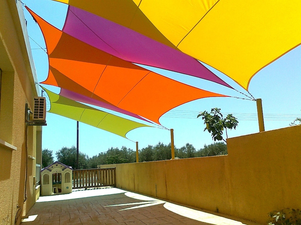 image 1 of 5m x 4m Rectangle Waterproof Lime Sun Shade Sail