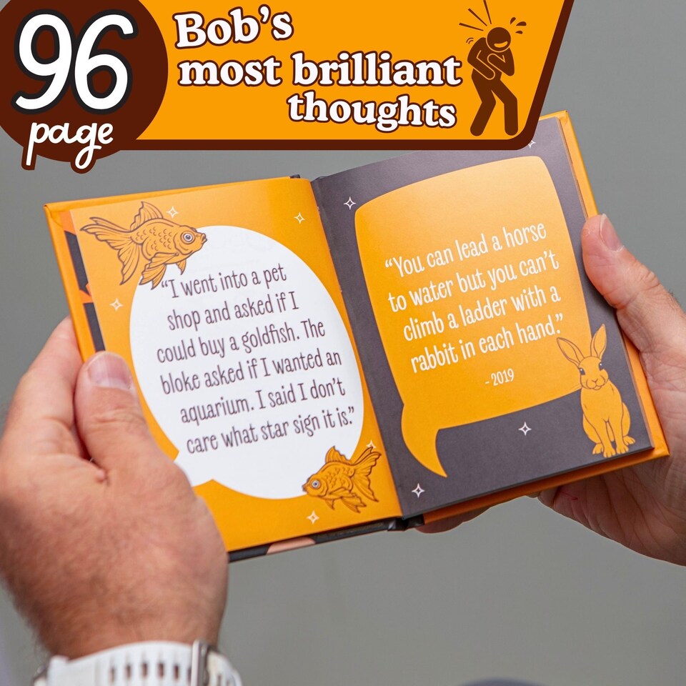 image 1 of The World According to Bob Mortimer Gift Book