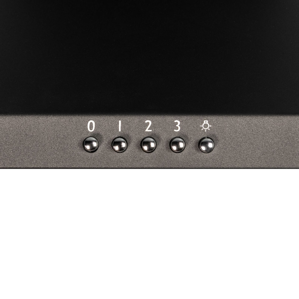 image 1 of SIA CHL60BL 60cm Pyramid Chimney Cooker Hood Kitchen Extractor Fan In Black