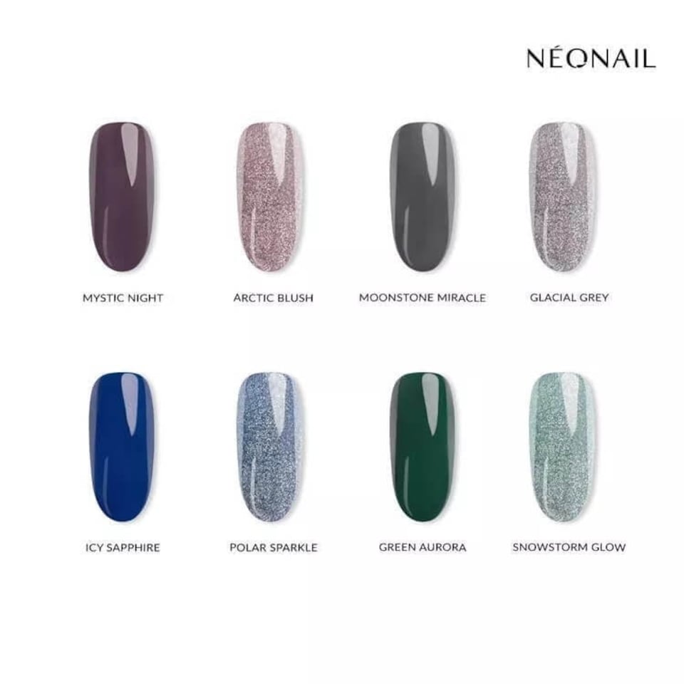 image 1 of NeoNail UV/LED Hybrid Nail Gel Polish Cat Eye Glacial Glow Collection 7.2ml - Moonstone Miracle 11318 N/A