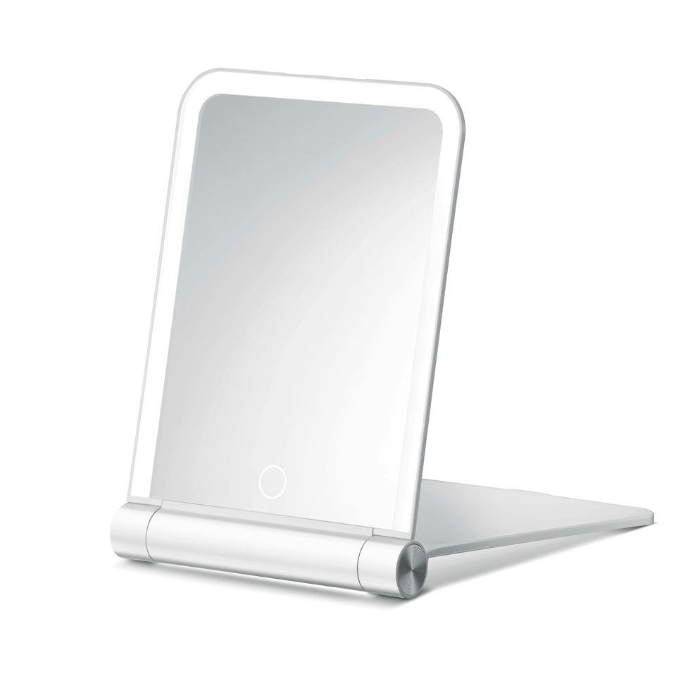image 1 of iMira LED Travel Mirror White