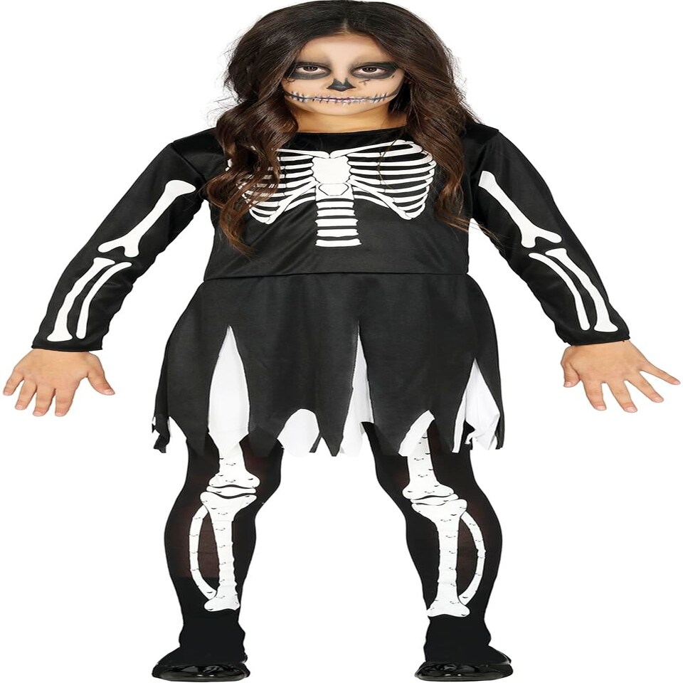 image 1 of Fancy Dress Child Skeleton - 5-6 Years